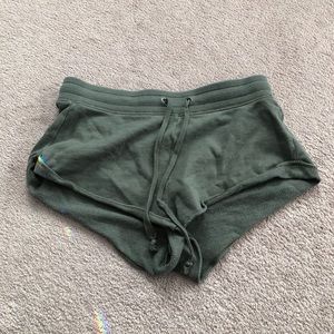 Aerie Green Shorts